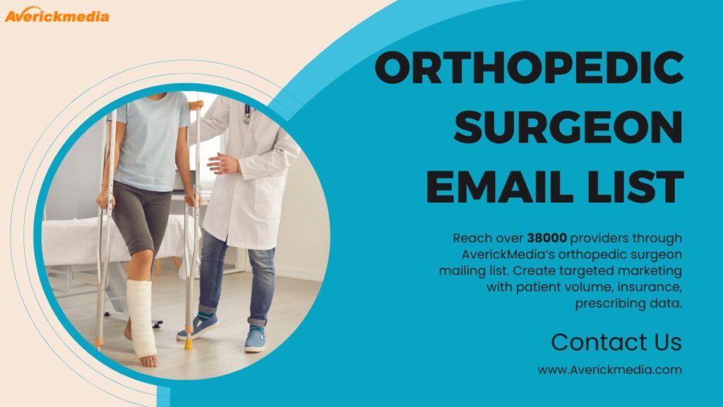 Orthopedic Surgeon Email List