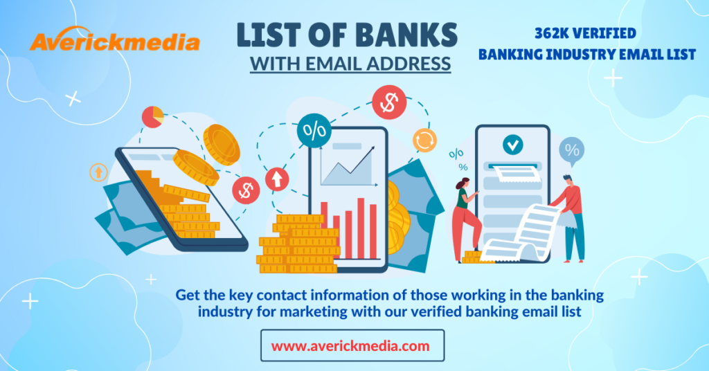 bank email list