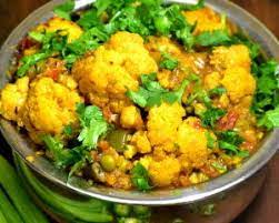 Cauliflower Peas Masala