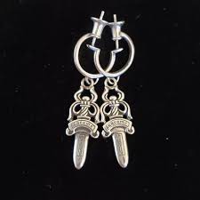 chrome hearts earrings