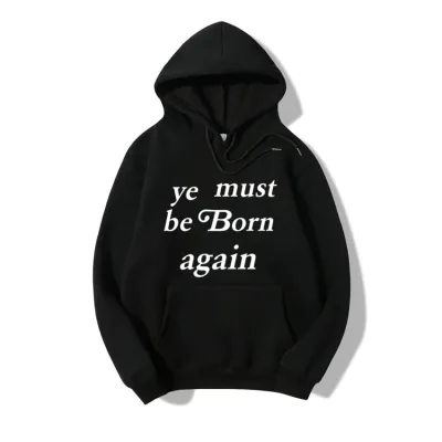 Customize My Born Again Hoodie with Personal Designs or Slogans