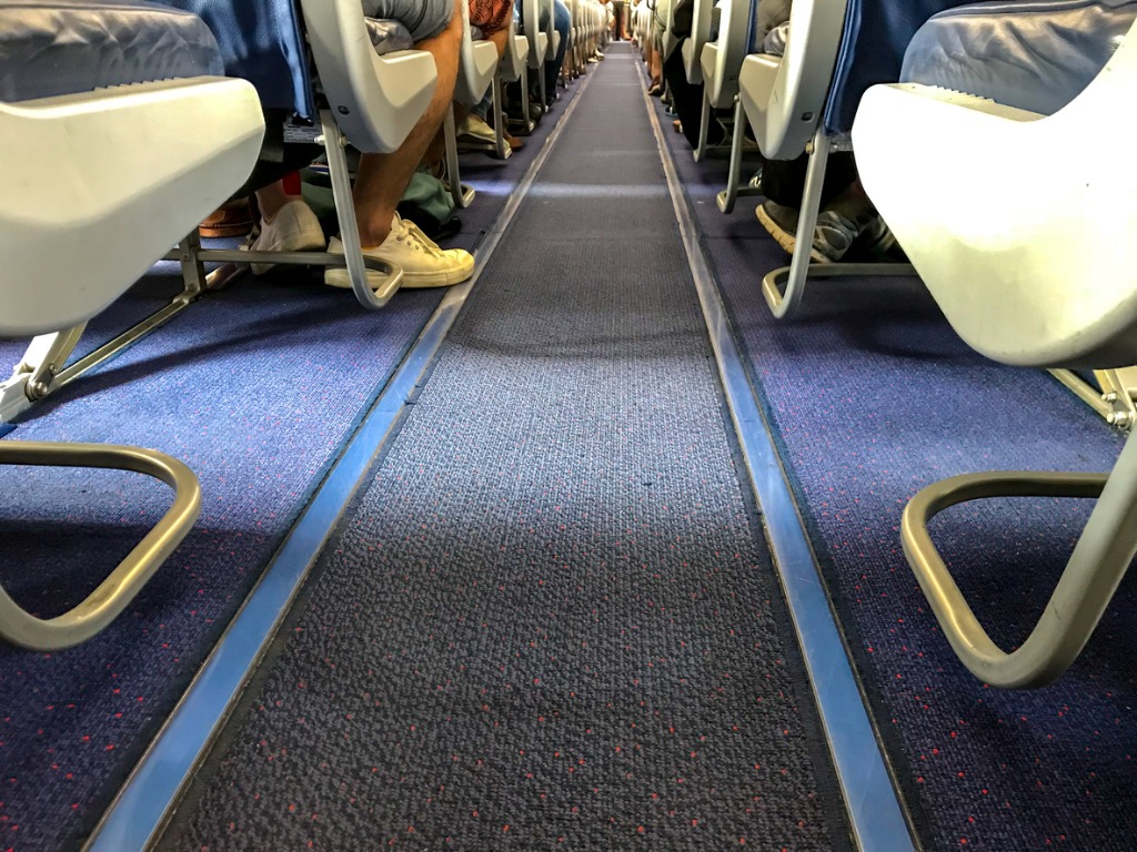 Aeroplane floor