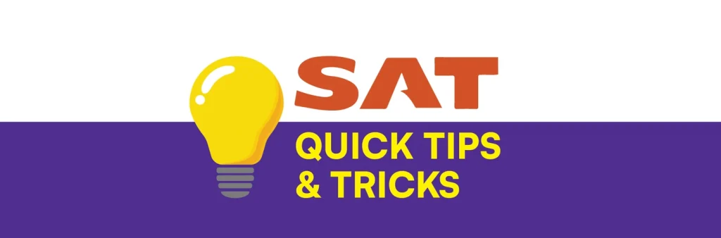 The Important Sat Tips And Tricks