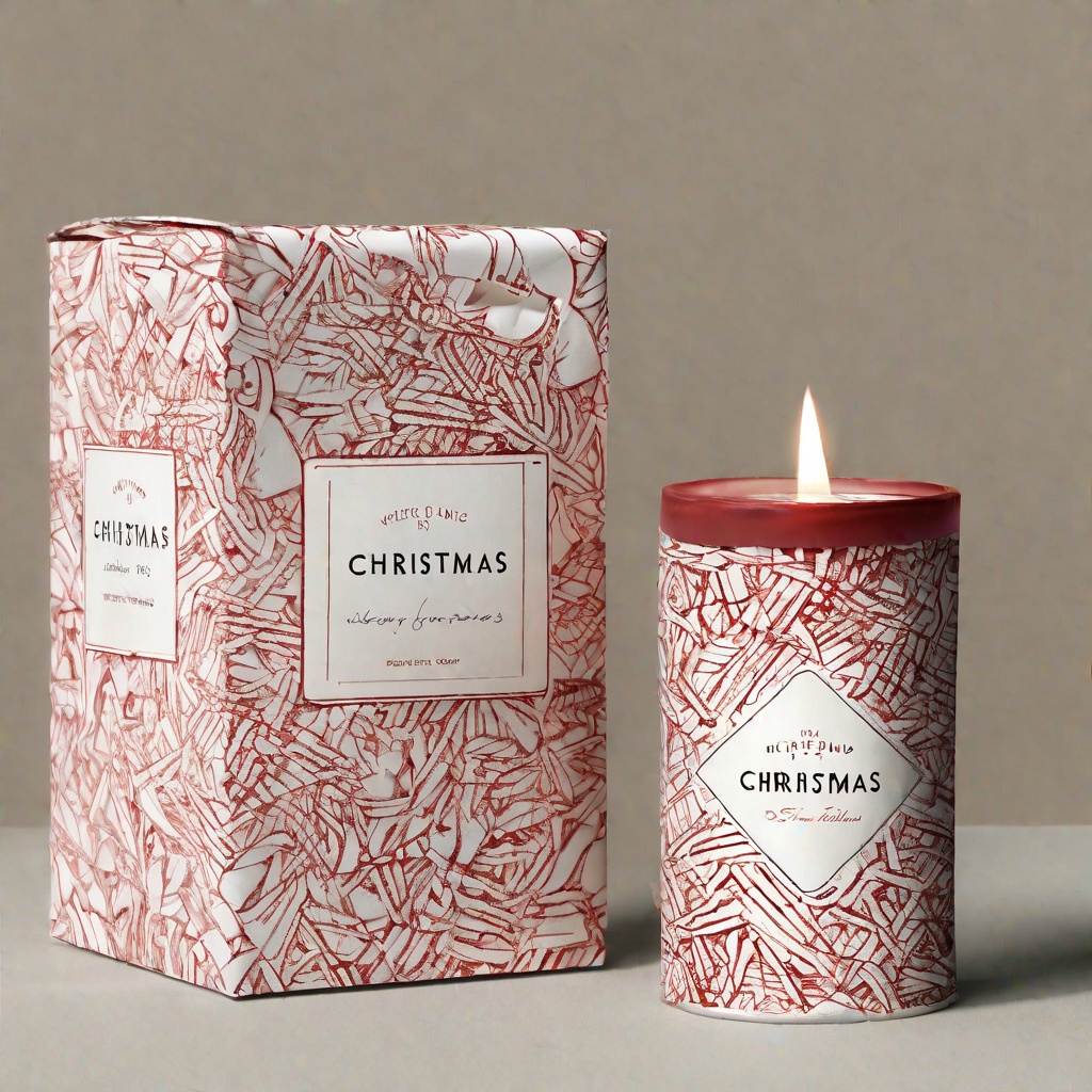 Christmas Candle Packaging