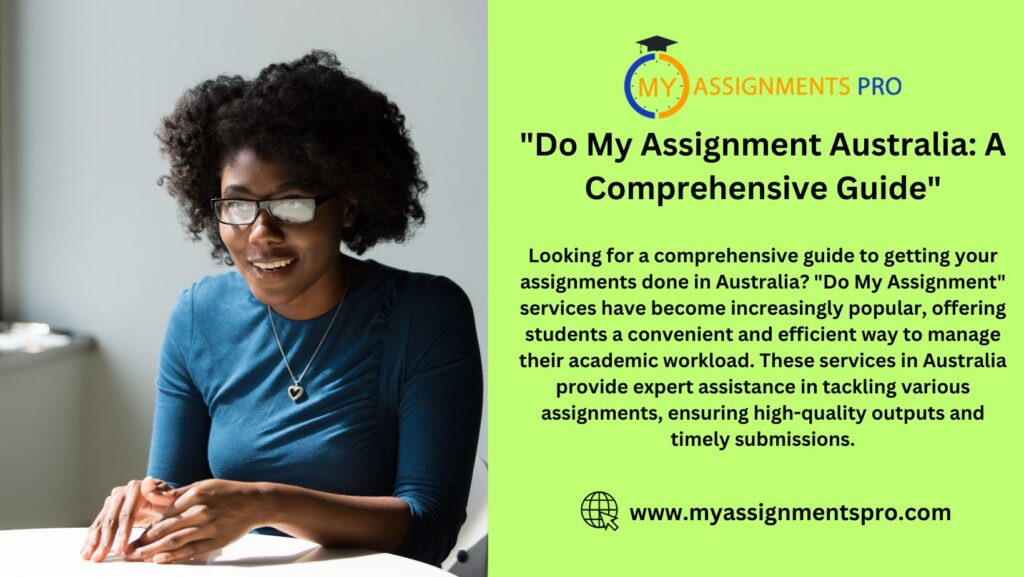 Do My Assignment Australia