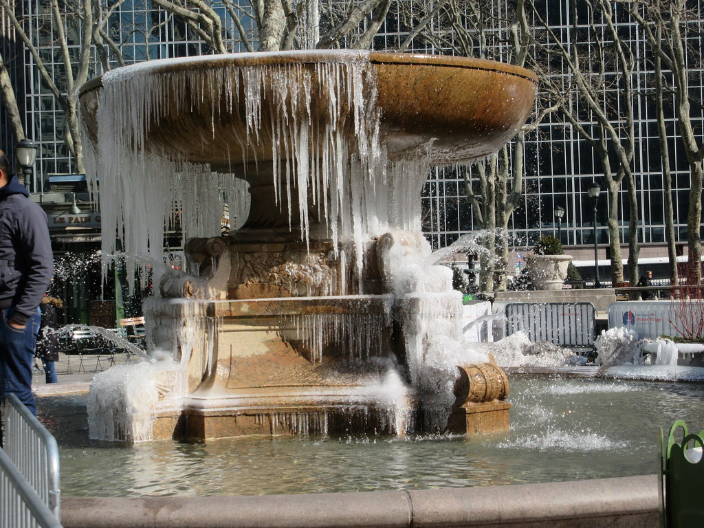 ice fountain spa