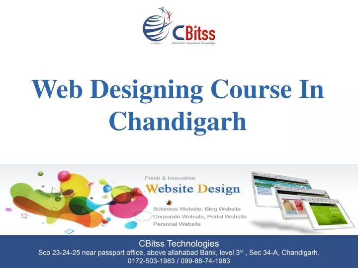 Web designing Course in Chandigarh