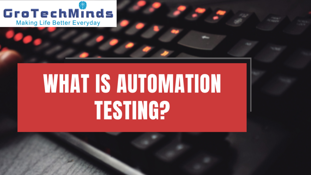 Automation testing with selenium