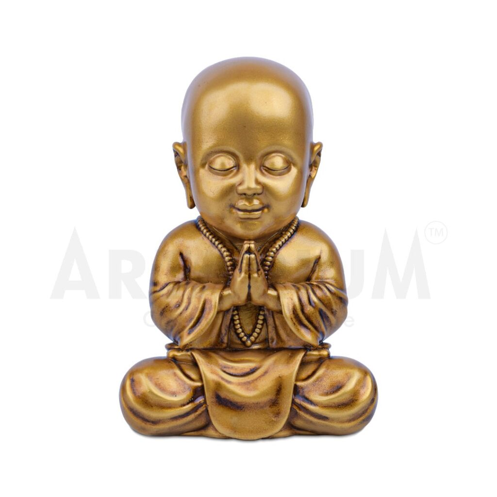 Meditating Baby Monk