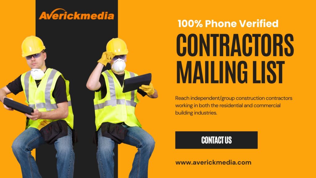 contractors email list