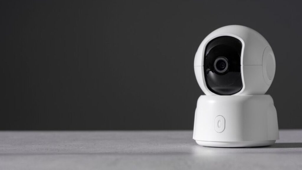 A wireless cctv camera showcasing wifi security cameras are more convenient to use