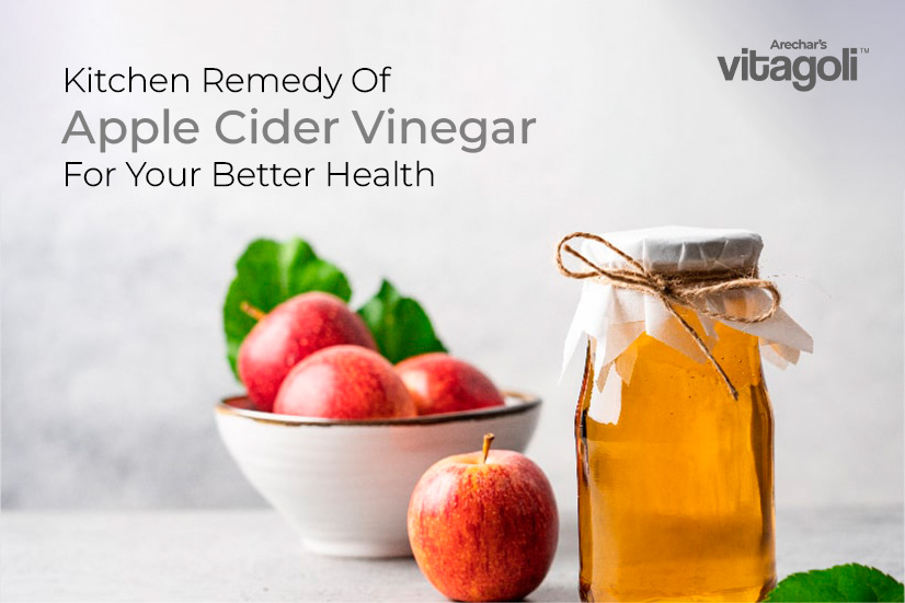 Kitchen Remedy Of Apple Cider Vinegar For Your Better Healthv