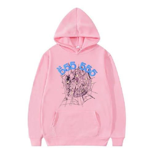 Sp5der Pink Hoodie