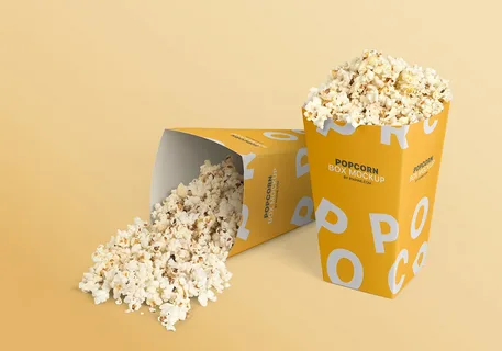 Custom Printed Popcorn Boxes