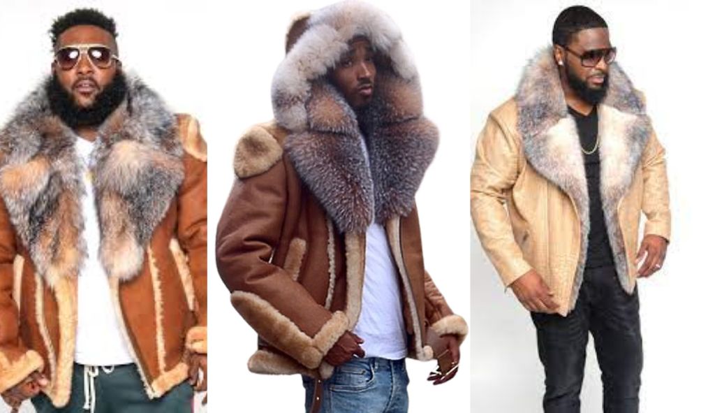 real fur jacket mens