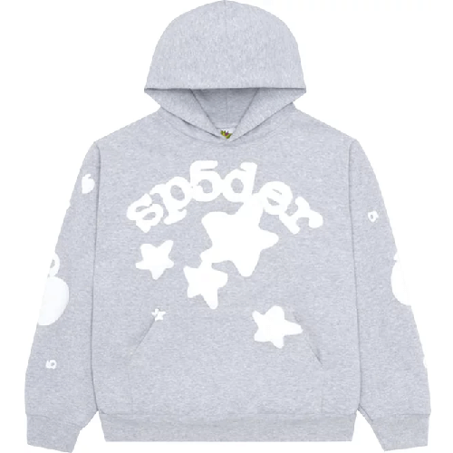 Sp5der Beluga Hoodie Grey