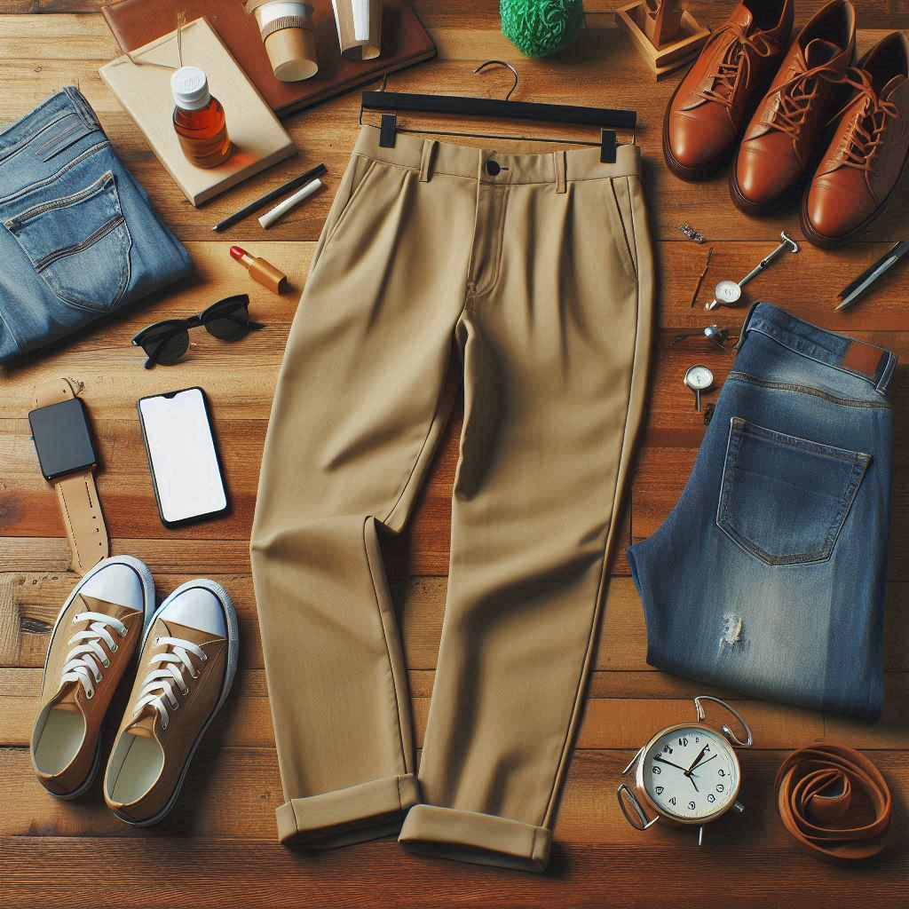 Khaki pants