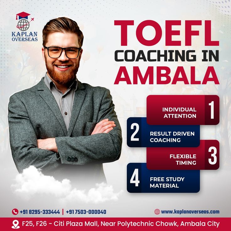 TOEFL coaching in Ambala