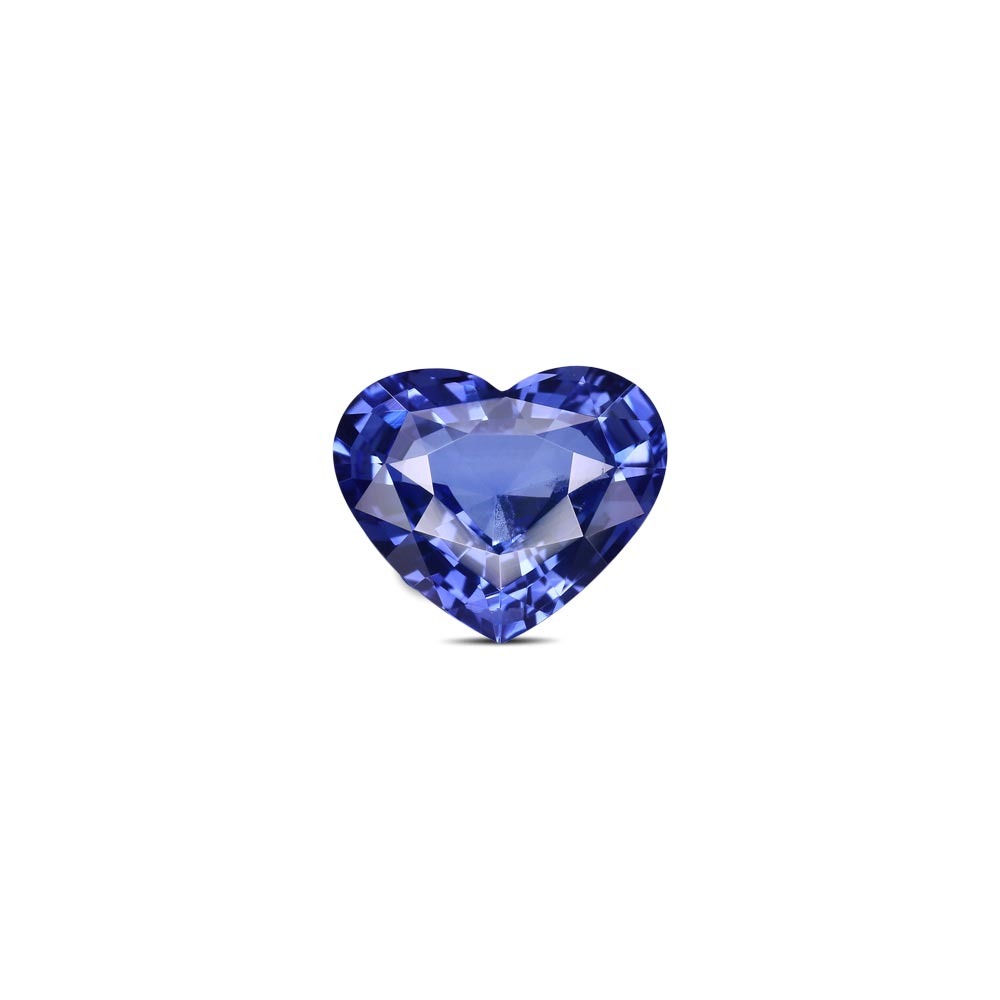 Heart Shaped Blue Sapphire