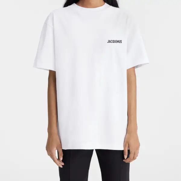 Saint Addresses with Jacquemus Logo T ShirtSaint Addresses with Jacquemus Logo T Shirt