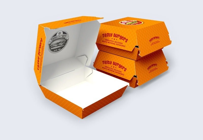 Custom Burger Boxes Wholesale