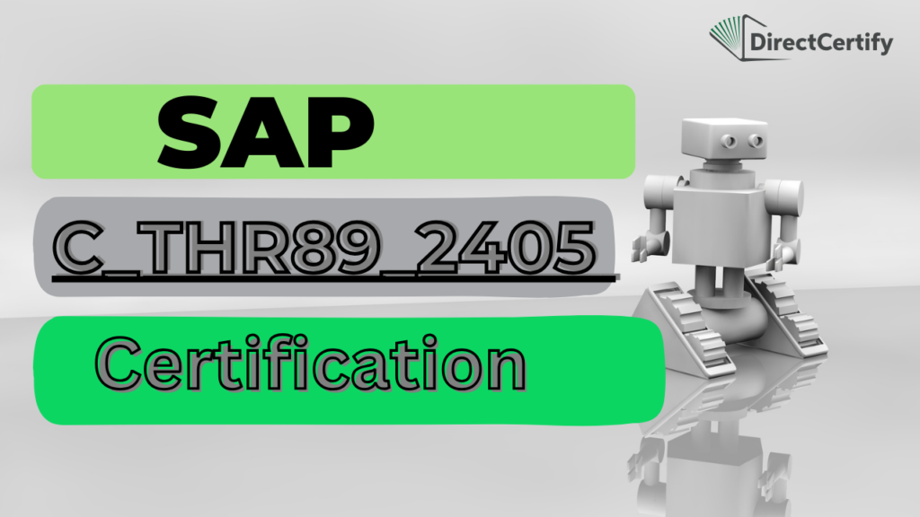 SAP C_THR89_2405 certification