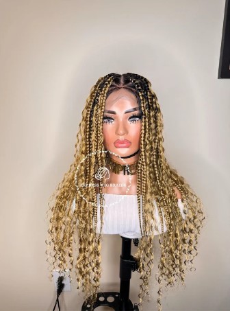 Braided wigs human hair