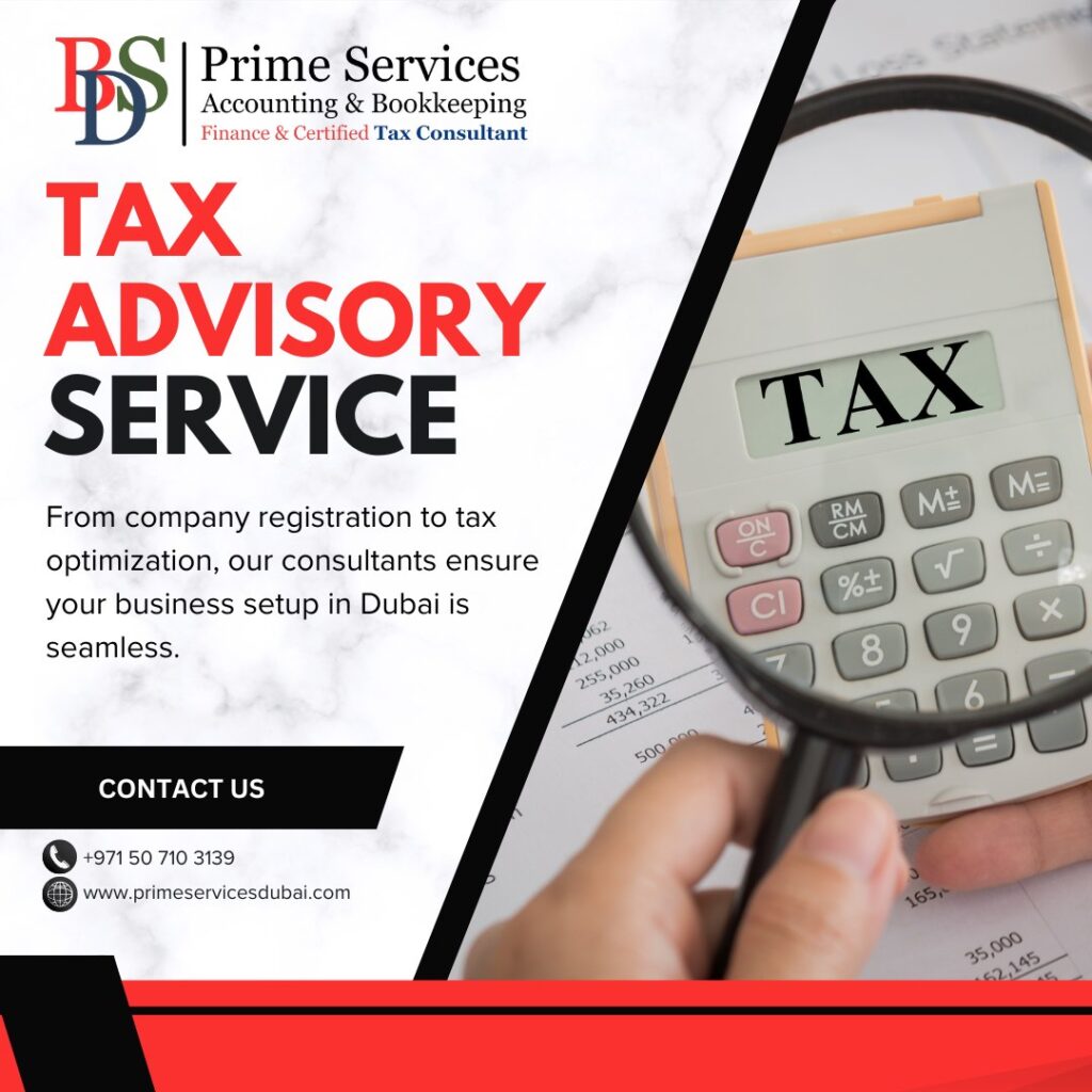 Tax advisory in Dubai