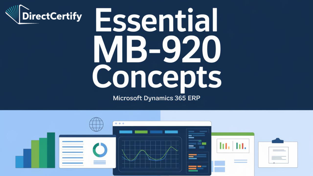 Essential Concepts for MB-920 Microsoft Dynamics 365 ERP