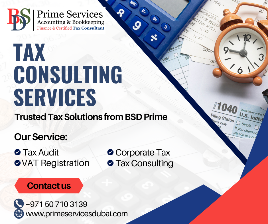 TAX Consultants in Dubai