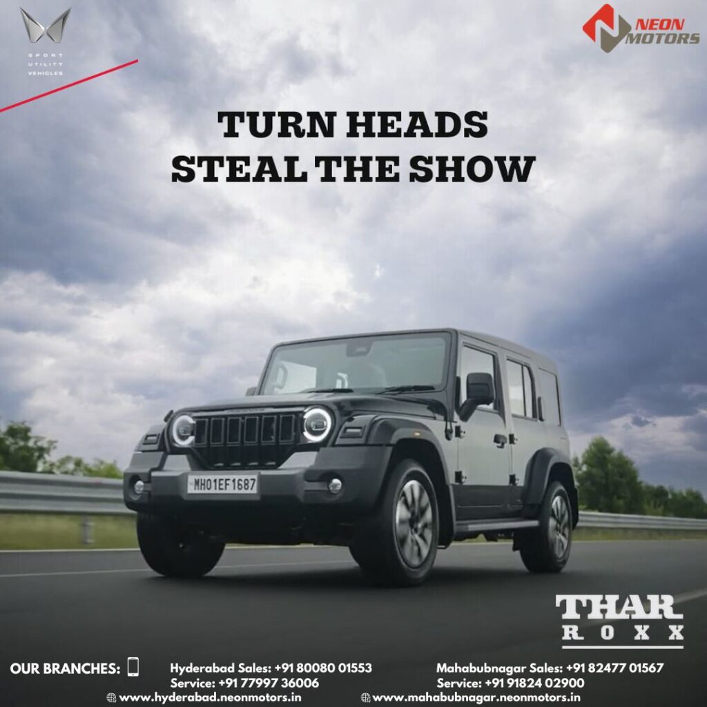 Mahindra Car Showroom in Hyderabad