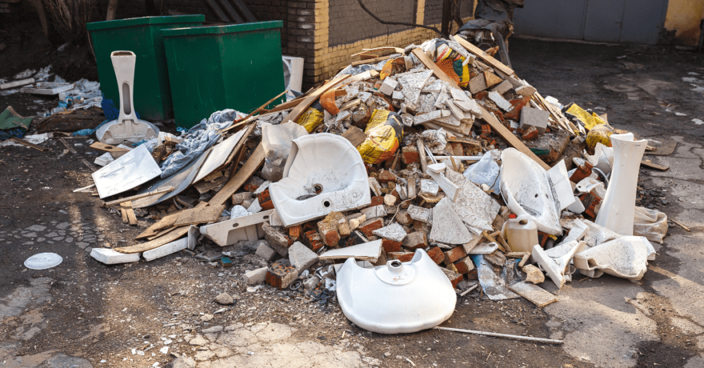 lowes construction debris removal in Shaver lake