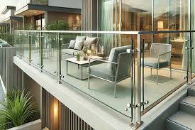 glass railing design for balcony