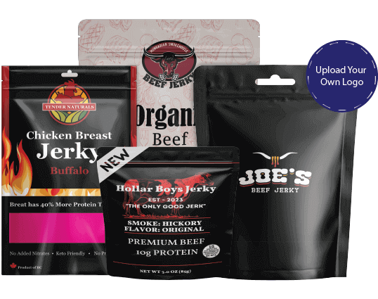 custom beef jerky packaging