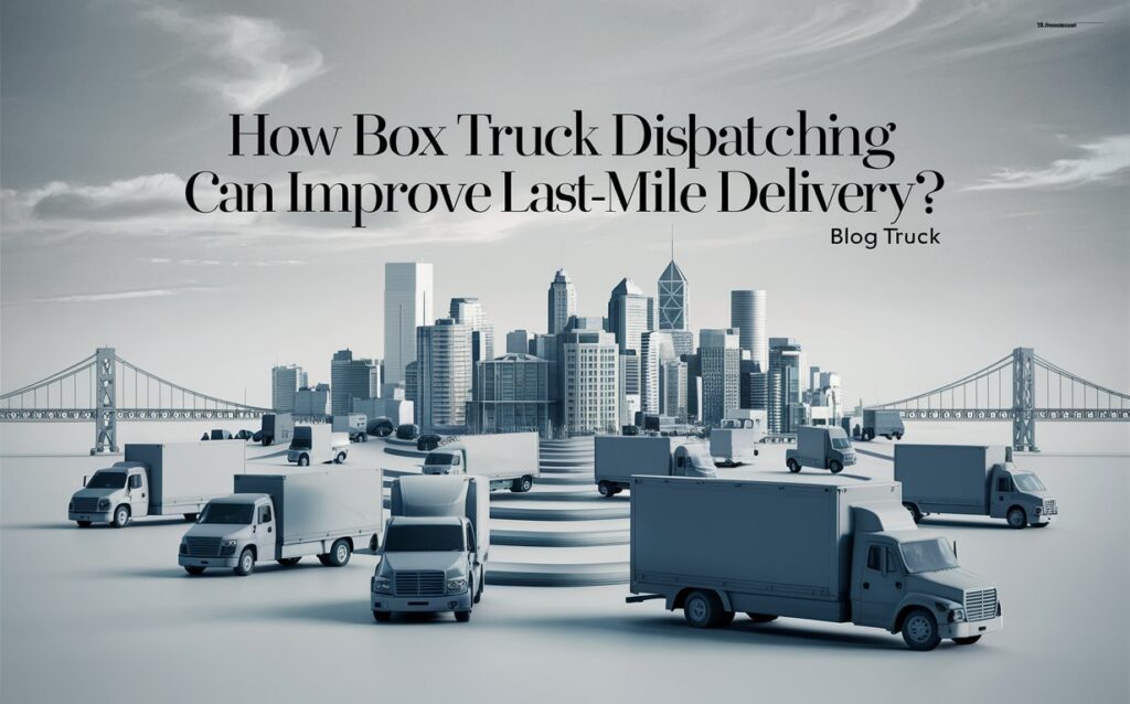 How Box Truck Dispatching Can Improve Last-Mile Delivery?