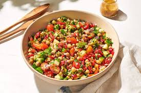 Mediterranean Chickpea Salad with recipe